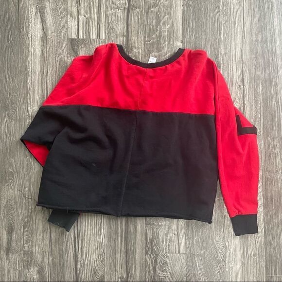 2/$20 Justice | "Fearless" Croptop Black & Red 14/16 - Picture 4 of 6